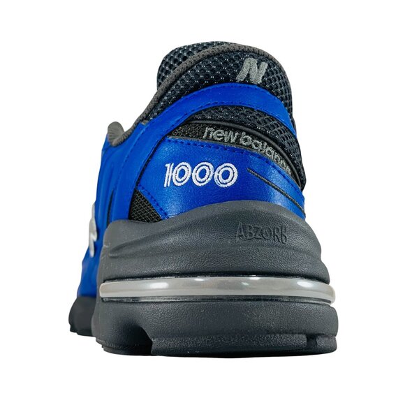 New Balance 1000 Team Royal Metallic Silver Blue Men's Shoes Sneakers M1000MSP - Picture 8 of 11